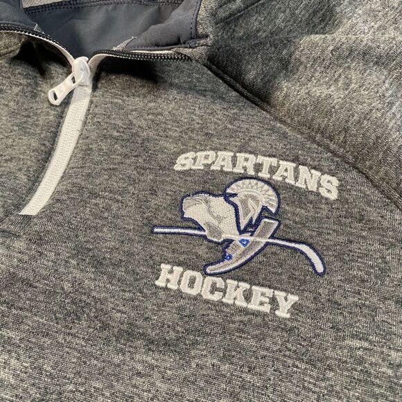 Tampa Spartans Mens Small Under Armour Qualifier Hybrid 1/4 Zip Pullover - Picture 3 of 11